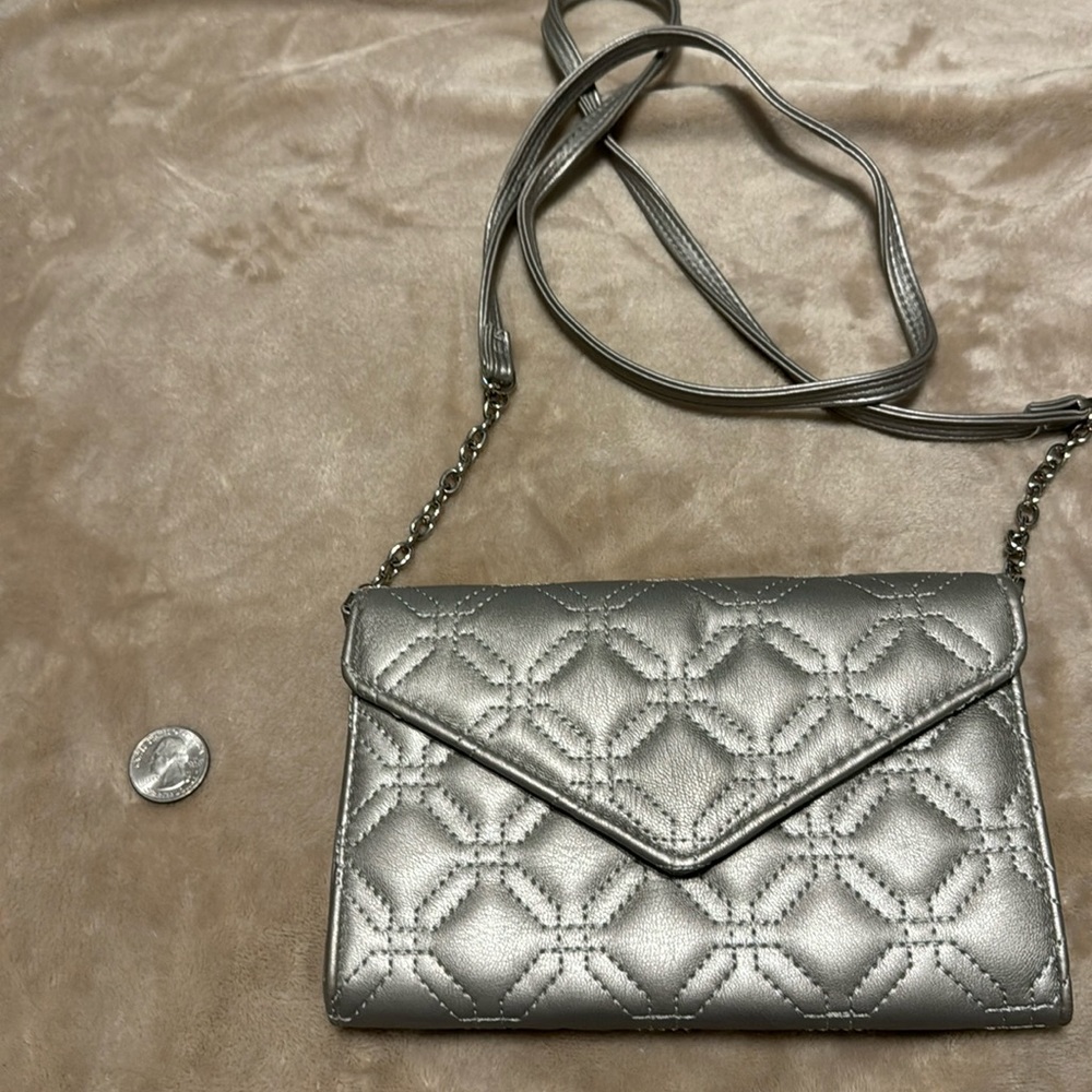 Metallic crossbody
